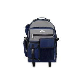 Unisex Deluxe Backpack On Wheels 13.5"x 18.5"x 7"