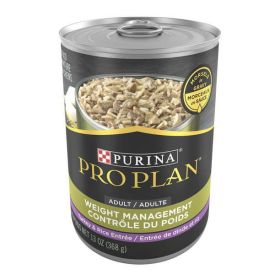 Purina Pro Plan Morsels in Gravy Wet Dog Food for Adult Dogs Turkey, 13 oz Cans (12 Pack)