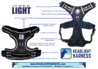 Headlight Harness XL- Blue