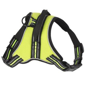 Pet Harness Medium To Large Dogs Dog (Option: Green-L)