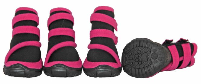 Performance-Coned Premium Stretch Supportive Pet Shoes - Set Of 4 (size: X-Small)