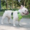 dog Harnesses; New style dog chest strap vest type big dog chest strap explosion-proof flush walking dog rope reflective pet traction rope