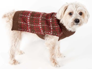 Vintage Symphony Static Fashion Knitted Dog Sweater (size: X-Small)