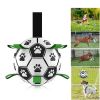Dog Toys Interactive Pet Football Toys With Grab Tabs Dog Outdoor Training Soccer Pet Bite Chew Balls For Dog Accessories