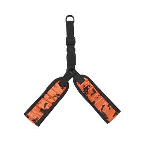 Pet Traction Chest Strap Large, Medium And Small Dogs Hand Holding Rope (Option: Orange-L)